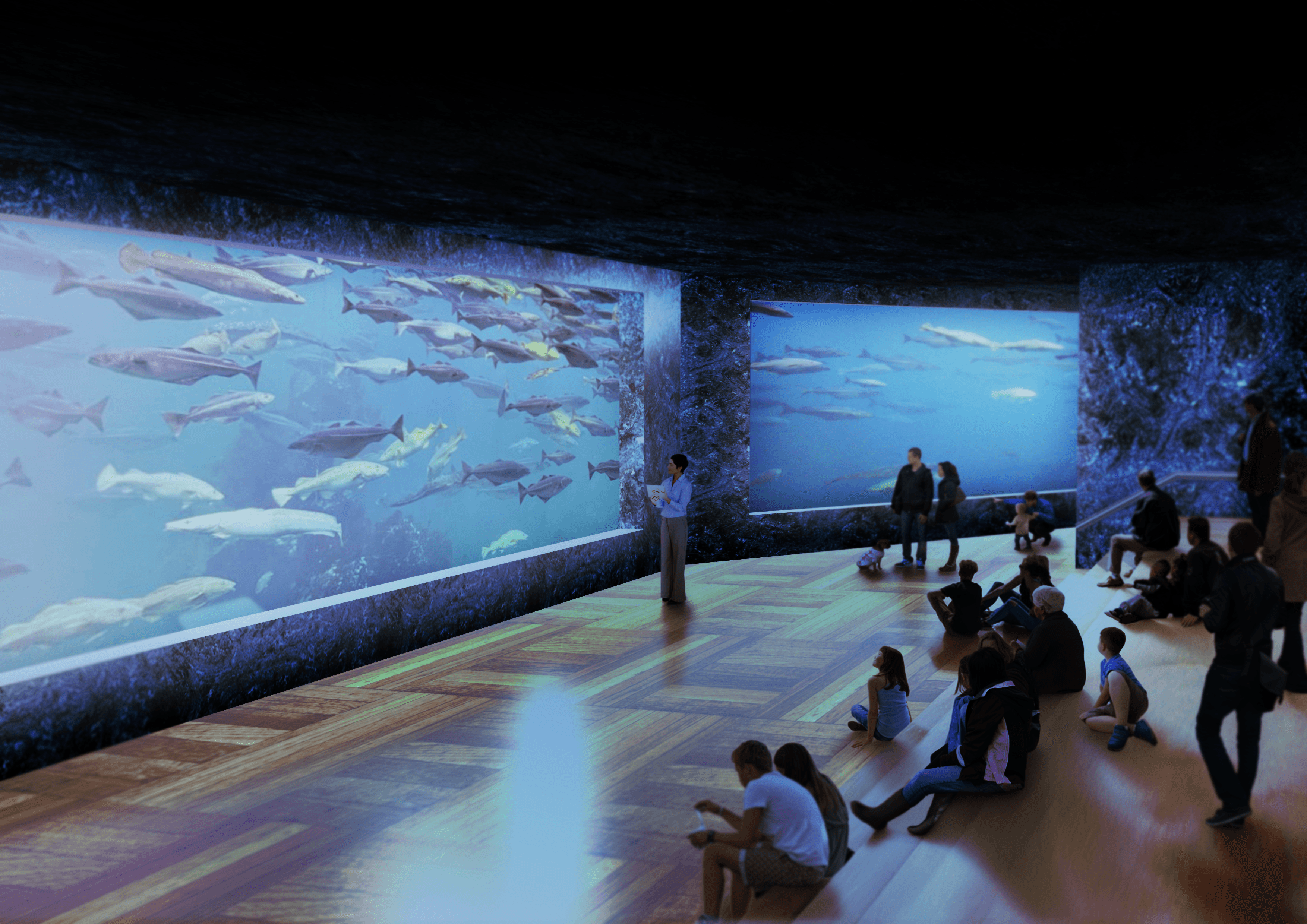Visitor center lecture hall